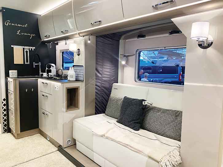 interior space in Lyseo TD Lounge concept vehicle