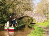 People on canal boat