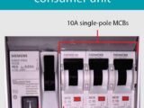 Single-pole consumer unit