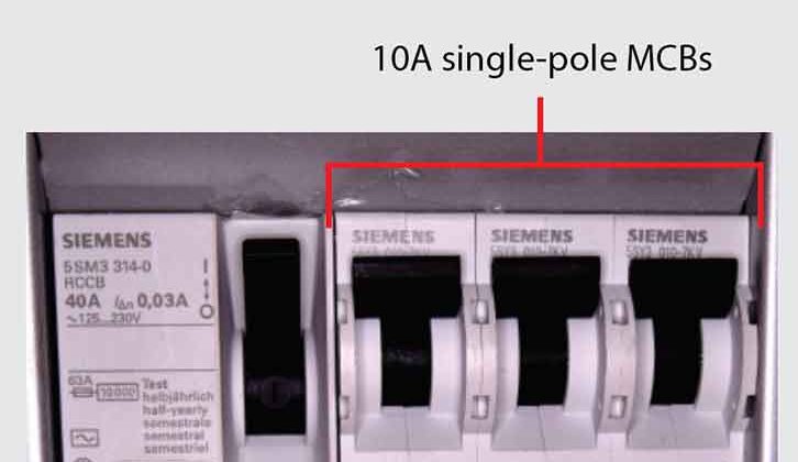 Single-pole consumer unit
