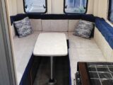 Rear seating and table