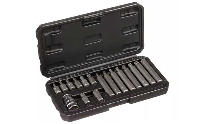 Halfords Advanced 17 Piece Torx Bit Set