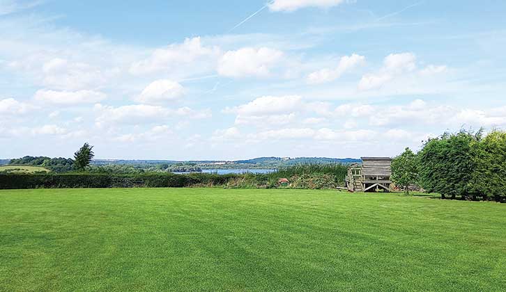 View over Rutland Water