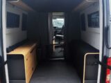 Rear of 'van with bed raised