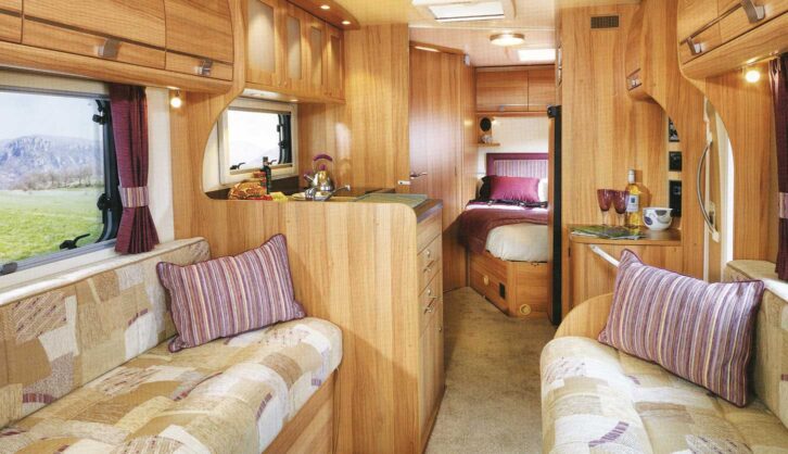 2012 Bailey Approach SE 740 interior