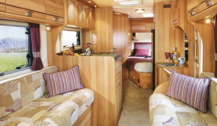 2012 Bailey Approach SE 740 interior