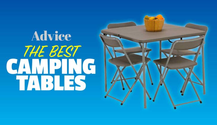 The best camping tables