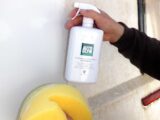 Autoglym cleaner and a sponge