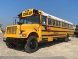 A classic yellow school bus