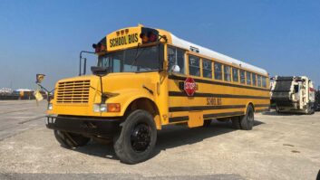 A classic yellow school bus