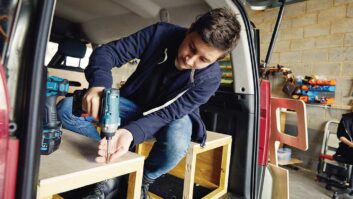 May carrying out motorhome DIY