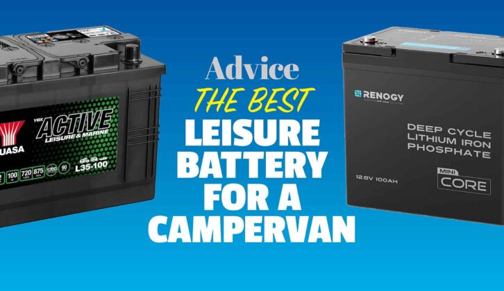 The best leisure battery for a campervan