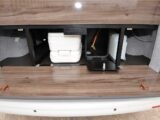 Underneath the seats