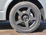 A campervan wheel
