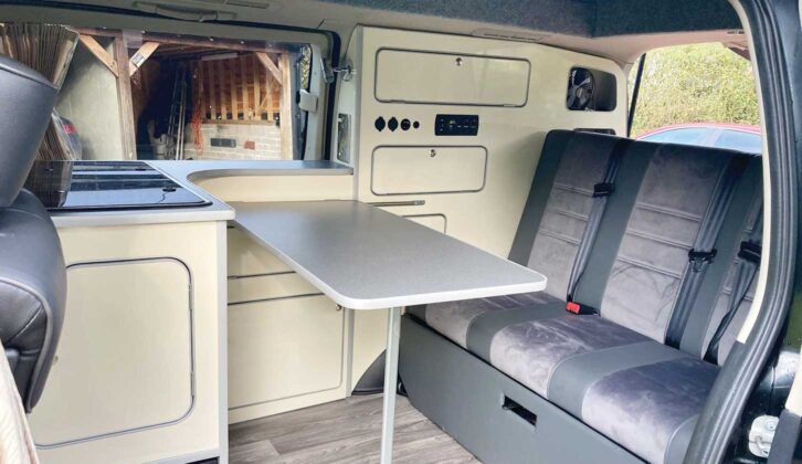 Interior of the Nissan Elgrand