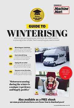 Winterising a motorhome, in association with Machine Mart