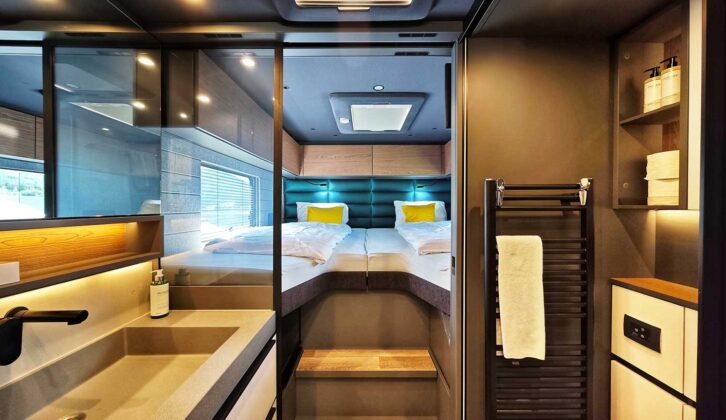 The interior of the The Niesmann + Bischoff Arto 88