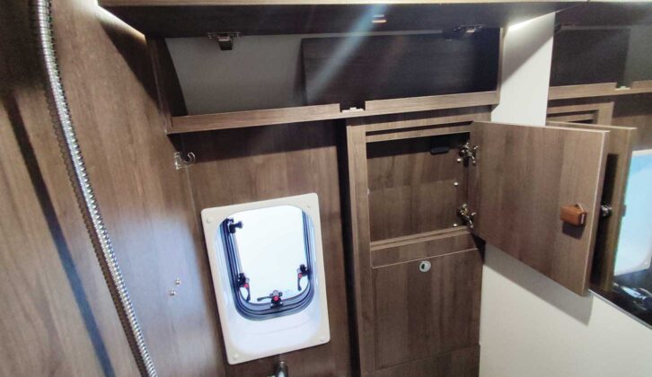 Cupboards in the 'van