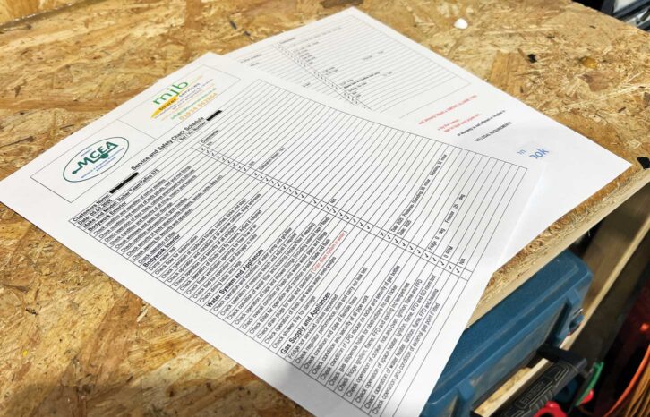 Documents showing MCEA approval