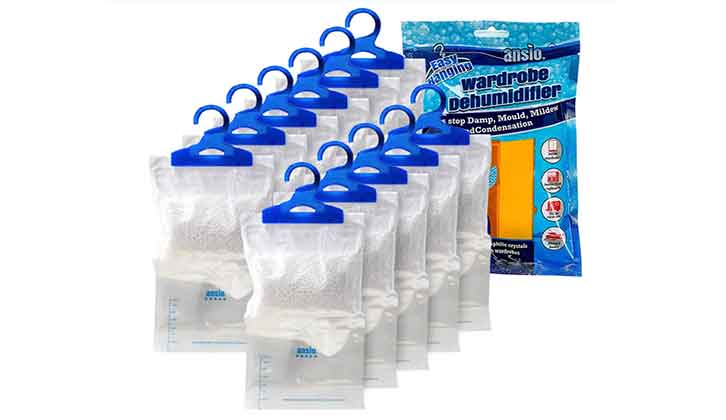 Ansio Wardrobe Dehumidifier Hanging Pack