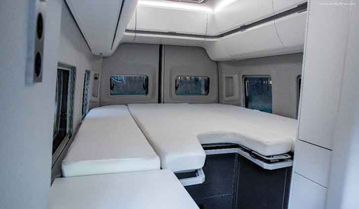 The longitudinal bed in the 680