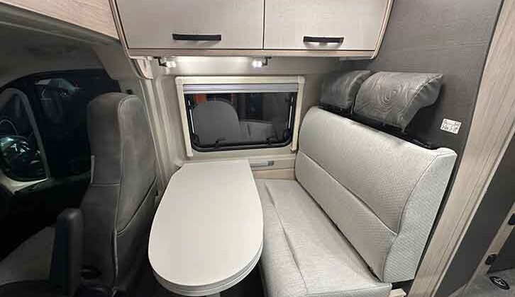 The lounge in the CV X5
