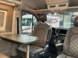 The cab seats swivelled around in the Mega Lounge 680-S