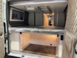 The bed and garage in the Mega Revolution 640