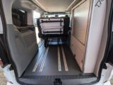 Storage with the bench seat slid forwards