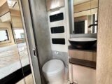 The washroom of a Fleurette 'van