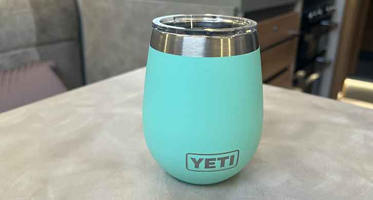 YETI Rambler 10oz wine tumbler