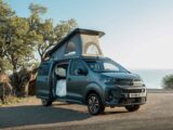 The Citroën Holidays with its pop top roof up