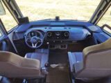The cab area