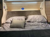 The rear island bed in the Bailey Adamo XL-I