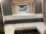 The rear lounge in the Bailey Adamo XL-DL