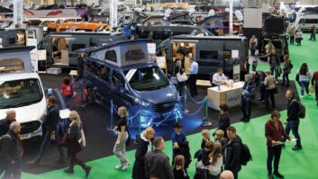 Visitors at the NEC Show