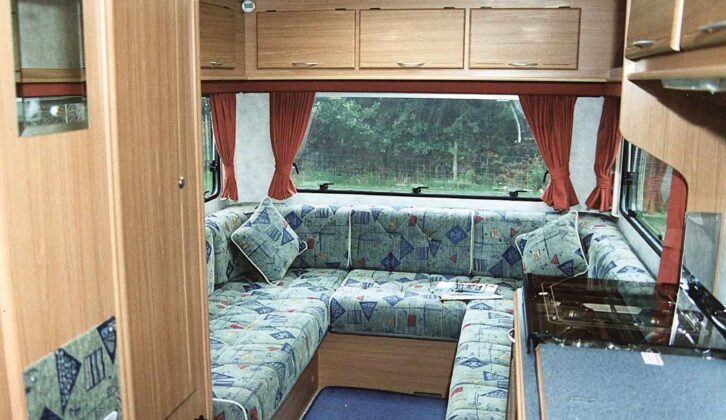 The lounge in the 2000 model