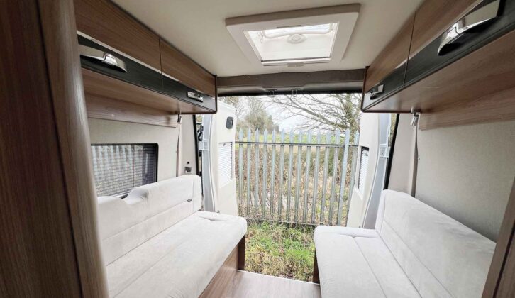 The rear lounge