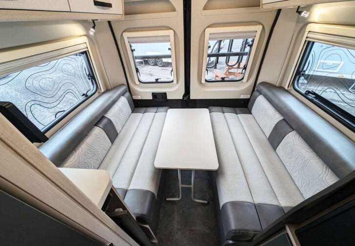 The rear lounge