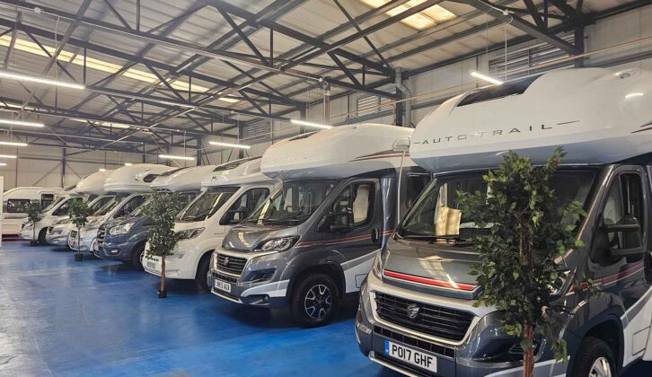Motorhomes at Durham Caravans