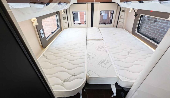 The double beds