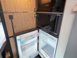 The fridge, freezer and microwave