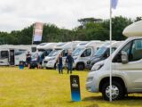 Motorhomes at a Dolphin Motorhomes event