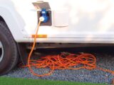 A tangled hook-up lead