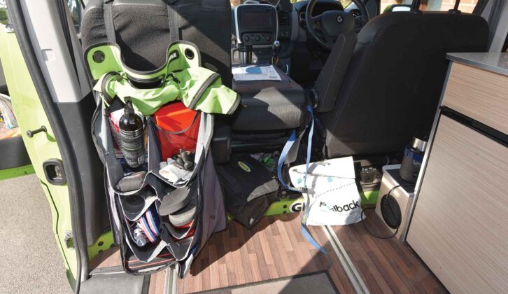The Thule pocket storage system