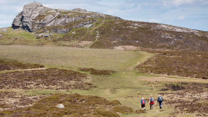 A Dartmoor tor