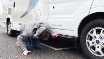Checking under the chassis