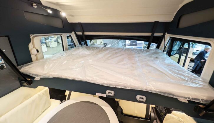 The drop-down bed