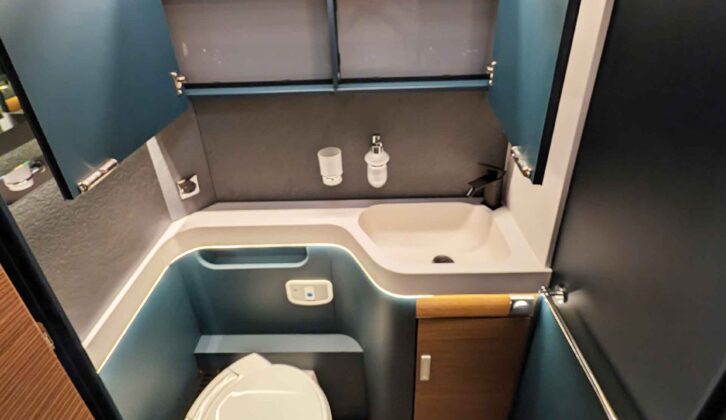 The washroom storage