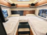 The rear fixed single beds